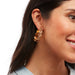 Brackish Tiger Hoop Earring - Brackish