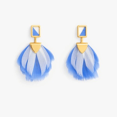 Brackish Venice Bay Bezel Drop Earrings - Brackish