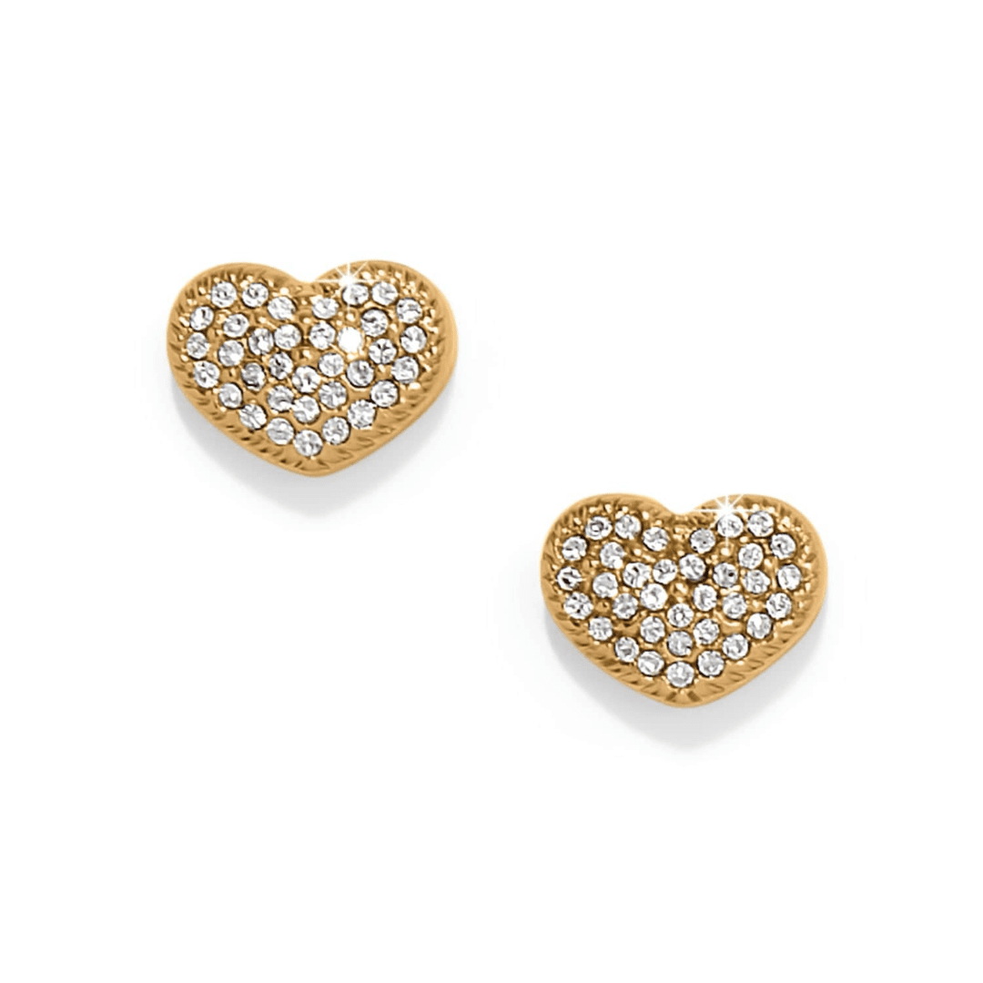 Brighton Illumina Celeste Heart Post Earrings - Brighton