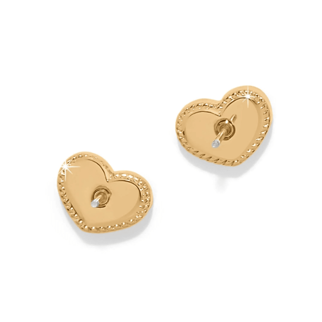 Brighton Illumina Celeste Heart Post Earrings - Brighton