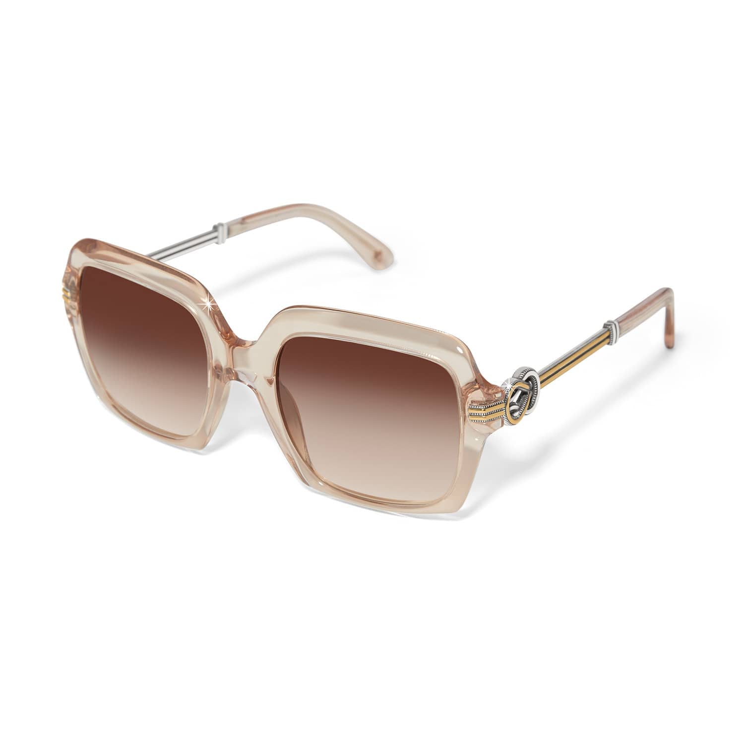 Brighton Interlok Harmony Two Tone Sunglasses Pink - Brighton