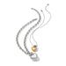 Brighton Interlok Love Knot Heart Necklace - Brighton