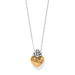 Brighton Interlok Love Knot Heart Necklace - Brighton