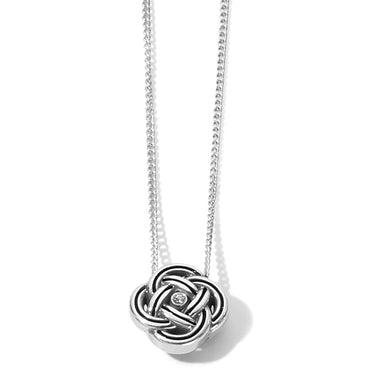 Brighton Interlok Mini Necklace Silver - Brighton
