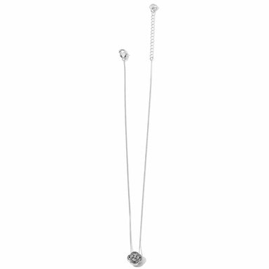 Brighton Interlok Mini Necklace Silver - Brighton