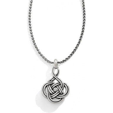 Brighton Interlok Petite Necklace Silver - Brighton