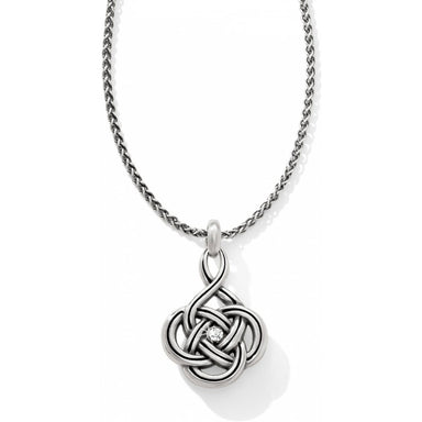 Brighton Interlok Petite Necklace Silver - Brighton