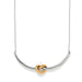 Brighton Interlok Single Knot Two Tone Necklace - Brighton