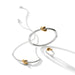 Brighton Interlok Single Knot Two Tone Necklace - Brighton