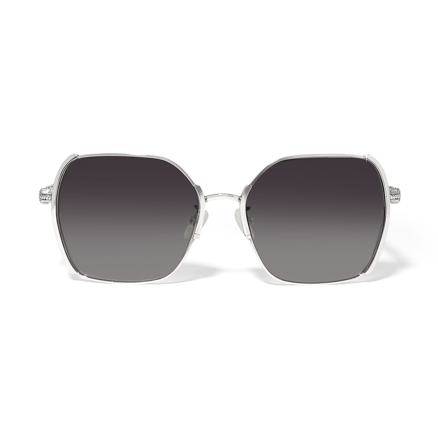 Brighton Interlok Twist Sunglasses Silver - Brighton