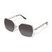 Brighton Interlok Twist Sunglasses Silver - Brighton