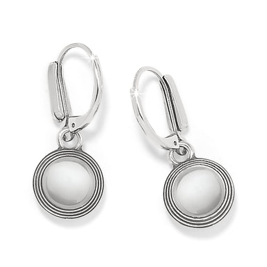 Brighton Meridian Aurora Leverback Earrings Aqua - Brighton