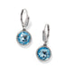 Brighton Meridian Aurora Leverback Earrings Aqua - Brighton