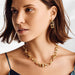 Brighton Meridian Aurora Link Post Drop Earrings Gold - Brighton