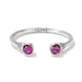 Brighton Meridian Aurora Petite Hinge Bangle Amethyst - Brighton
