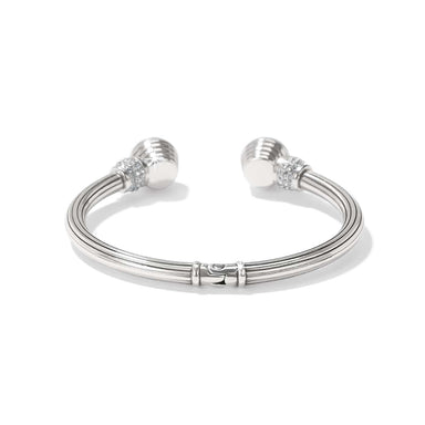 Brighton Meridian Aurora Petite Hinge Bangle Amethyst - Brighton