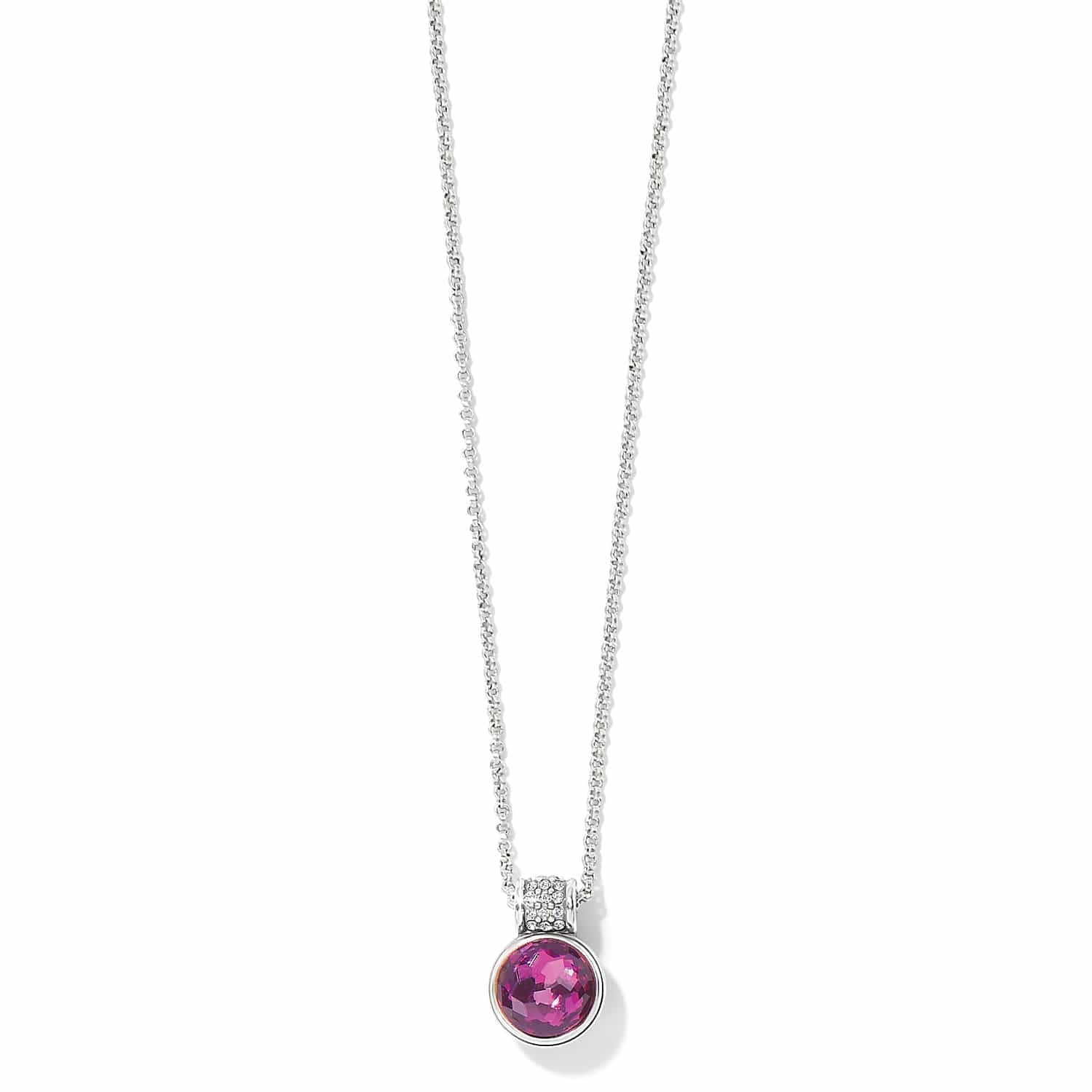 Brighton Meridian Aurora Petite Necklace Amethyst - Brighton