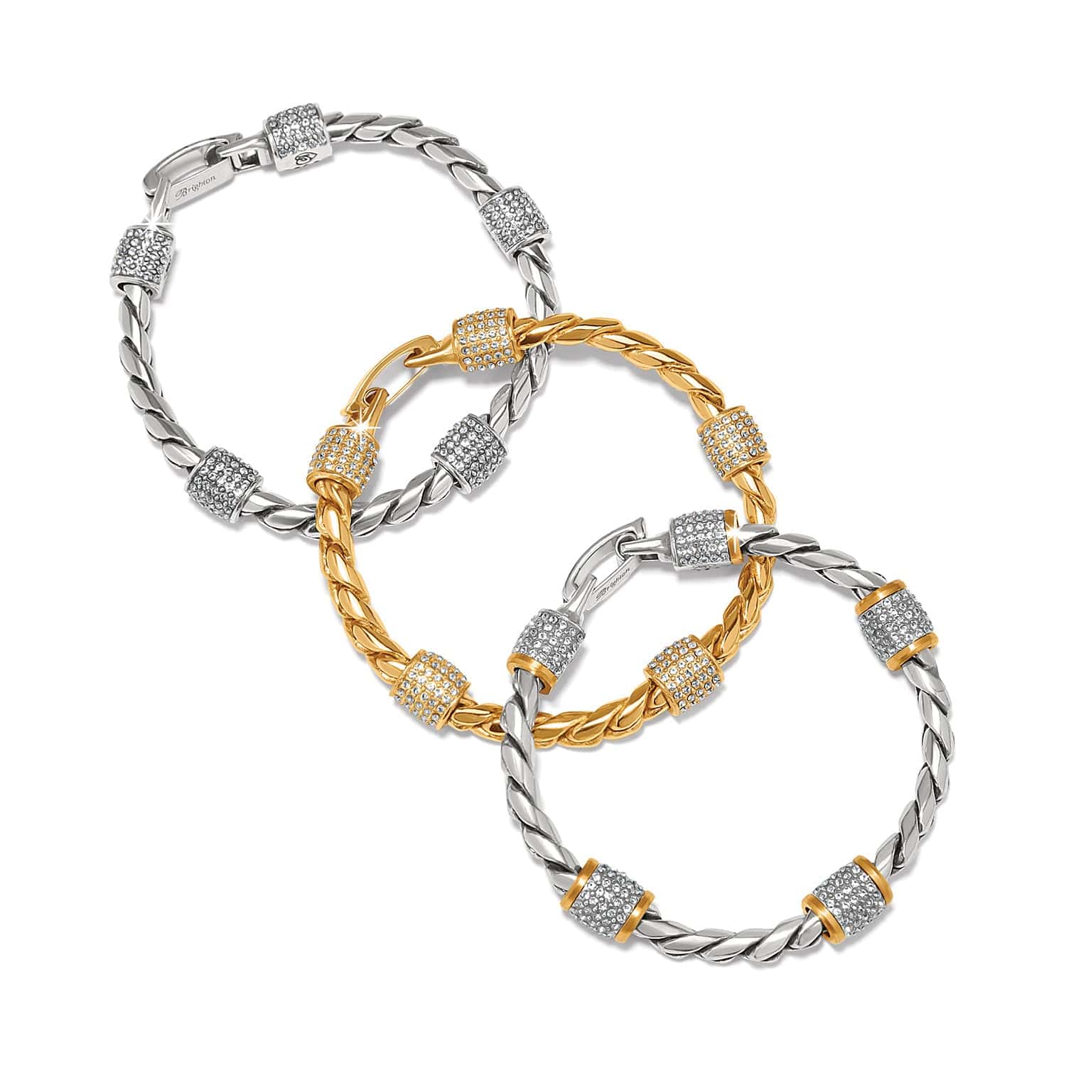 Brighton Meridian Bracelet Silver/Gold - Brighton