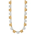Brighton Meridian Etage Two Tone Necklace Silver/Gold - Brighton