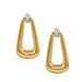 Brighton Meridian Geo Breeze Post Earrings Gold - Brighton