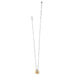 Brighton Meridian Geo Mini Pendant Necklace Gold - Brighton