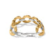 Brighton Meridian Geo Round Link Bracelet Gold - Brighton
