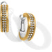 Brighton Meridian Hoop Earrings Silver/Gold - Brighton