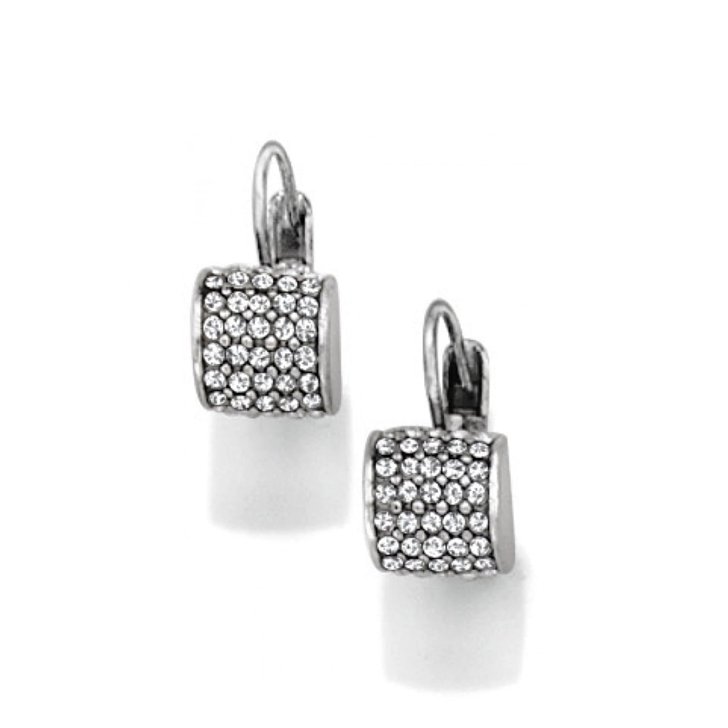 Brighton Meridian Leverback Earrings Silver - Brighton