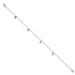 Brighton Meridian Love Notes Anklet Silver - Brighton