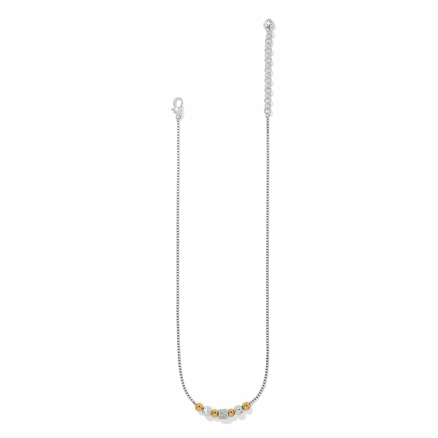 Brighton Meridian Petite Station Two Tone Necklace - Brighton