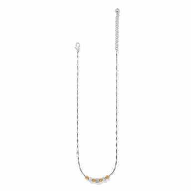 Brighton Meridian Petite Station Two Tone Necklace - Brighton