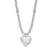 Brighton Meridian Petite Wave Heart Necklace Silver - Brighton