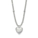 Brighton Meridian Petite Wave Heart Necklace Silver - Brighton