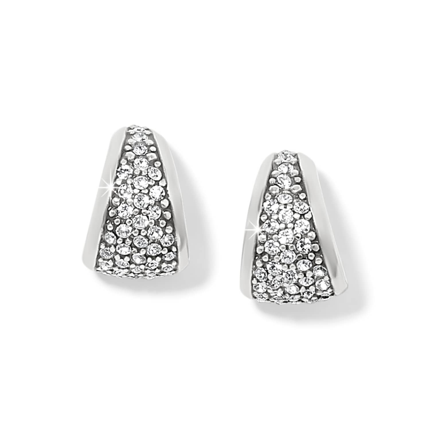 Brighton Meridian Small Hoop Earrings Silver - Brighton