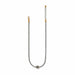 Brighton Meridian Solis Hematite Necklace Silver/Gold - Brighton