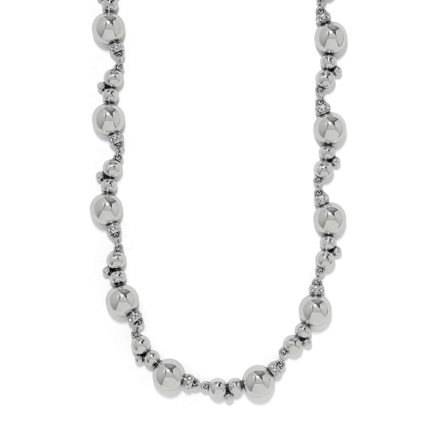 Brighton Meridian Stargazer Collar Necklace Silver - Brighton