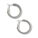 Brighton Meridian Thin Small Hoop Earrings Silver - Brighton