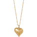 Brighton Trust Your Journey Golden Heart Necklace - Brighton