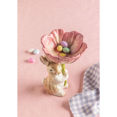 Bunny Flower Candy Bowl - Mud Pie