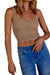 By together Padded Ribbed Tank Top - By Together