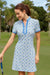 Cabana Life Pique Short Sleeve Sport Dress in Flora - Cabana Life