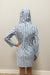 Cabana Life Tie Neck Hooded Cover Up - Cabana Life