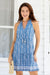 Cabana Life Woven Sleeveless Tiered Dress in Harbor Island - Cabana Life