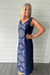 Cabana Life Woven Split Maxi in Navy - Cabana Life