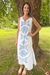 Cabana Life Woven Split Maxi in White - Cabana Life