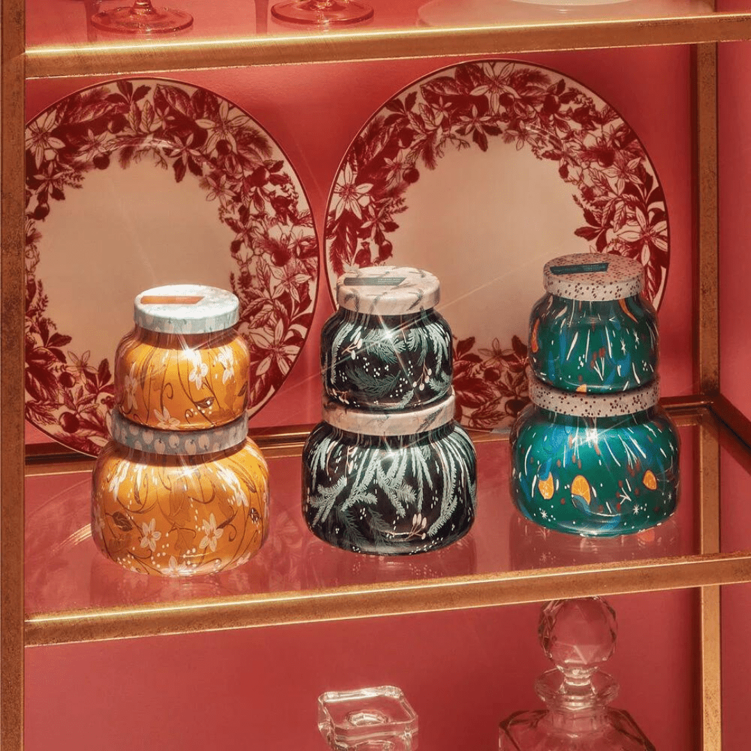 Capri Blue Pattern Play Petite Jar - Crystal Pine - Capri Blue