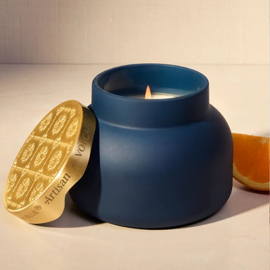 Capri Blue Terrazza Velluto Signature Candle In Volcano - Capri Blue