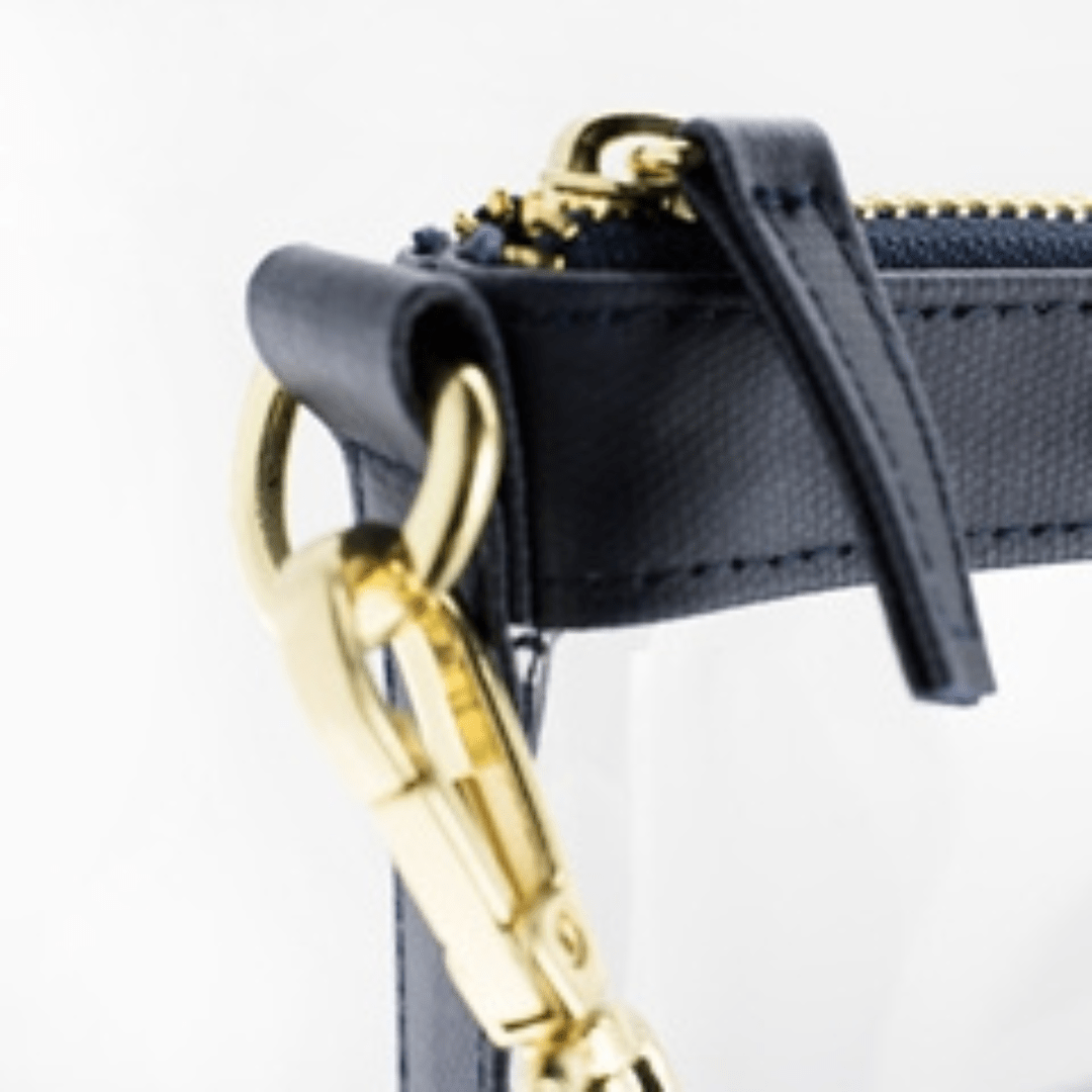 Capri Designs Small Clear Crossbody - USNA - Capri Designs
