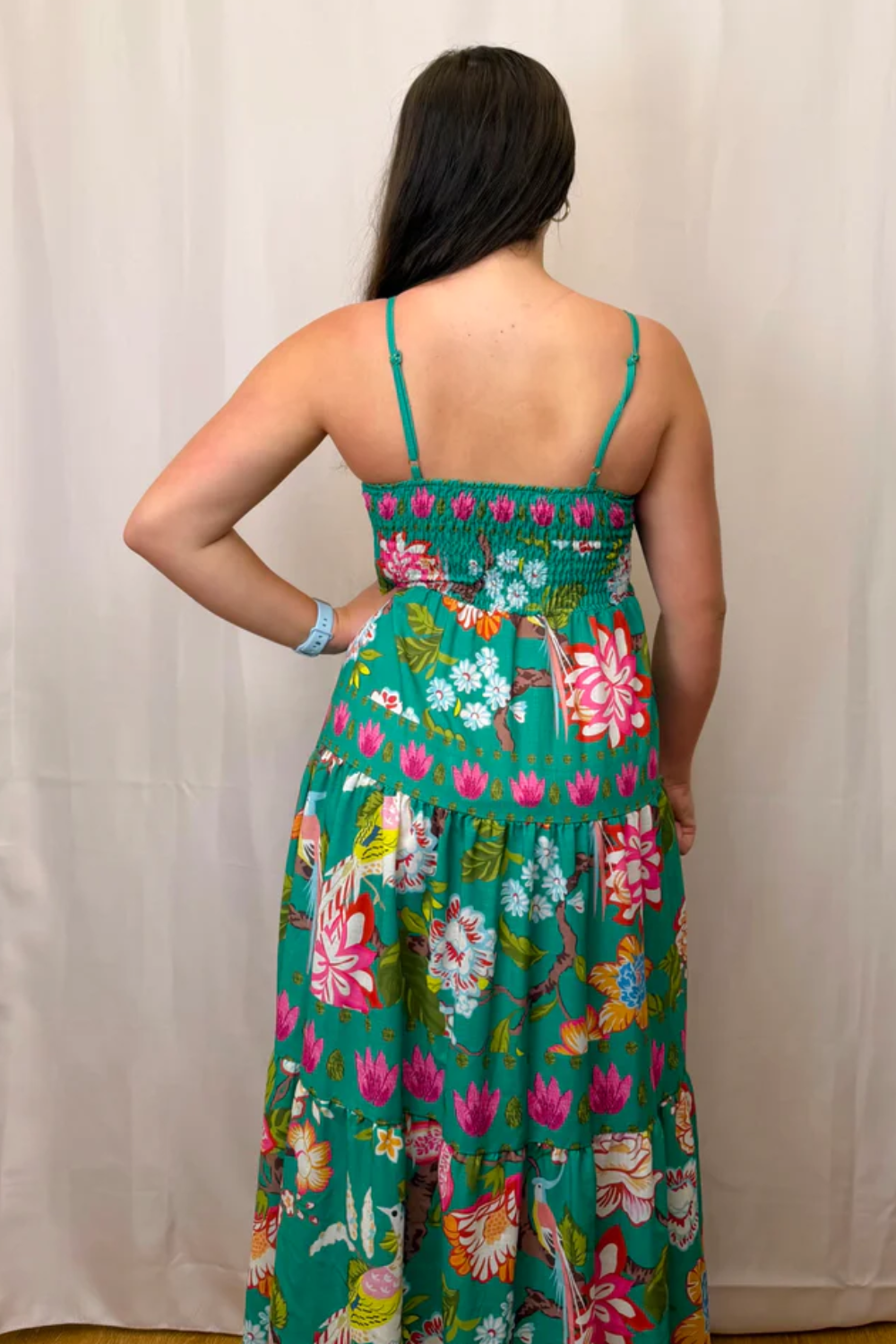 Cedar Maxi Dress - Green - Scandal Italy