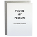 Chez Gagne Letterpress Card - Chez Gagne